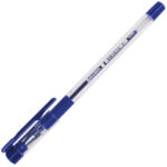 Ручка шариковая с грипом BRAUBERG "X-Writer", СИНЯЯ, узел 0,7 мм, линия письма 0,35 мм, 142403 — арт. SAMSON-142403