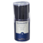 Ручка шариковая BRUNO VISCONTI "SlimWrite", "Black", СИНЯЯ, корпус черный, узел 0,5 мм, линия письма 0,3 мм, 20-0009 — арт. SAMSON-142911