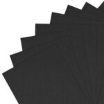 Бумага цветная BRAUBERG, А4, 80 г/м2, 100 л., ЧЕРНАЯ, интенсив, для офиса, хобби и творчества, 116666 — арт. SAMSON-116666