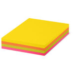 Бумага цветная CLAIREFONTAINE, А4, 80 г/м2, 500 л. (4 цвета x 125 л.), микс неон, Франция, 1705SC — арт. SAMSON-116729