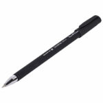 Ручка шариковая BRUNO VISCONTI "SlimWrite", "Black", СИНЯЯ, корпус черный, узел 0,5 мм, линия письма 0,3 мм, 20-0009 — арт. SAMSON-142911