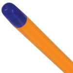 Ручка шариковая STAFF "EVERYDAY BP-247 Orange", СИНЯЯ, шестигранная, корпус оранжевый, линия письма 0,5 мм, 142661 — арт. SAMSON-142661