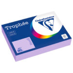 Бумага цветная CLAIREFONTAINE, А4, 80 г/м2, 500 л., пастель, бледно-лиловый, Франция, 1872PC — арт. SAMSON-116713