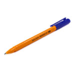 Ручка шариковая BRAUBERG "ORANGE", СИНЯЯ, трехгранная, корпус оранжевый, узел 1 мм, линия письма 0,5 мм, 142402 — арт. SAMSON-142402
