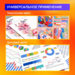 Бумага для цветной лазерной печати А4, ПЛОТНАЯ 100 г/м2, 250 л., BRAUBERG DIGITAL, 145% (CIE), 115377 — арт. SAMSON-115377