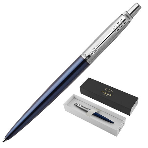 Ручка шариковая PARKER "Jotter Core Royal Blue CT", корпус синий, детали хром, синяя, 1953186 Ручка шариковая PARKER "Jotter Core Royal Blue CT", корпус синий, детали хром, синяя, 1953186 — арт. SAMSON-142380