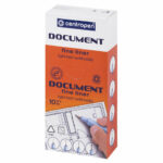 Ручка капиллярная (линер) ЧЕРНАЯ CENTROPEN "Document", трехгранная, линия 0,1 мм, 2631/0,1, 2 2631 0101 — арт. SAMSON-142288