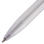 Ручка шариковая масляная BRAUBERG "OIL PEN", СИНЯЯ, корпус прозрачный, 0,7 мм, линия 0,35 мм, 141476 — арт. SAMSON-141476
