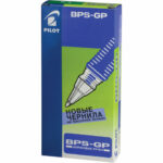 Ручка шариковая масляная с грипом PILOT "BPS-GP", ЗЕЛЕНАЯ, корпус прозрачный, узел 0,7 мм, линия письма 0,22 мм, BPS-GP-F — арт. SAMSON-141863