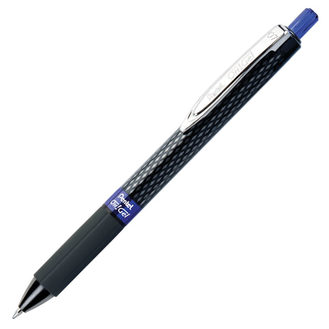 Ручка гелевая автоматическая с грипом PENTEL (Япония) "Oh!Gel", СИНЯЯ, узел 0,7 мм, линия письма 0,35 мм, K497, K497-CN — арт. SAMSON-142674
