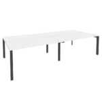 Серия Оникс Бенч-система на 4 рабочих места O.MP-D.RS-4.4.7 (316 × 148 × 75 см)