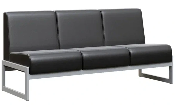 Серия Модуль Диван трёхместный MD.D3 (185.5 × 70 × 80 см) — арт. RIVA-SOFA-MD.D3