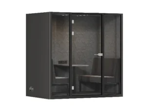Акустическая переговорная кабина СаундКуб RV Quattro на 4 персоны глухая SDC.WA-2.2 (220 × 147 × 228 см) — арт. RIVA-POD-SDC.WA-2.2