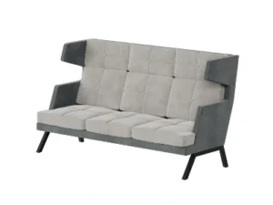 Серия Алдо Диван трёхместный стандартный ALD-03L (201 × 87.5 × 89 см) — арт. RIVA-SOFA-ALD-03L