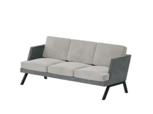 Серия Алдо Диван трёхместный стандартный ALD-03L (201 × 87.5 × 89 см) — арт. RIVA-SOFA-ALD-03L