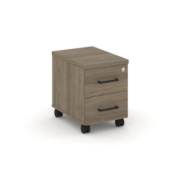 Серия Стайл Тумба подкатная 3 ящика с замком Л.ТМ-3F (42 × 45 × 56.3 см) — арт. RIVA-STYLE-Л.ТМ-3F