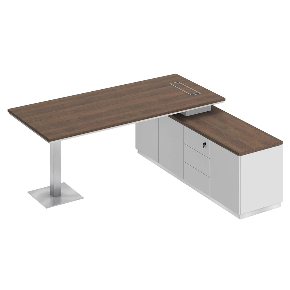 Стол руководителя Сити | City СИ 102 ДГ АР ДГ — арт. UNITEX-CITY-SI-102-DG-AR-DG-8