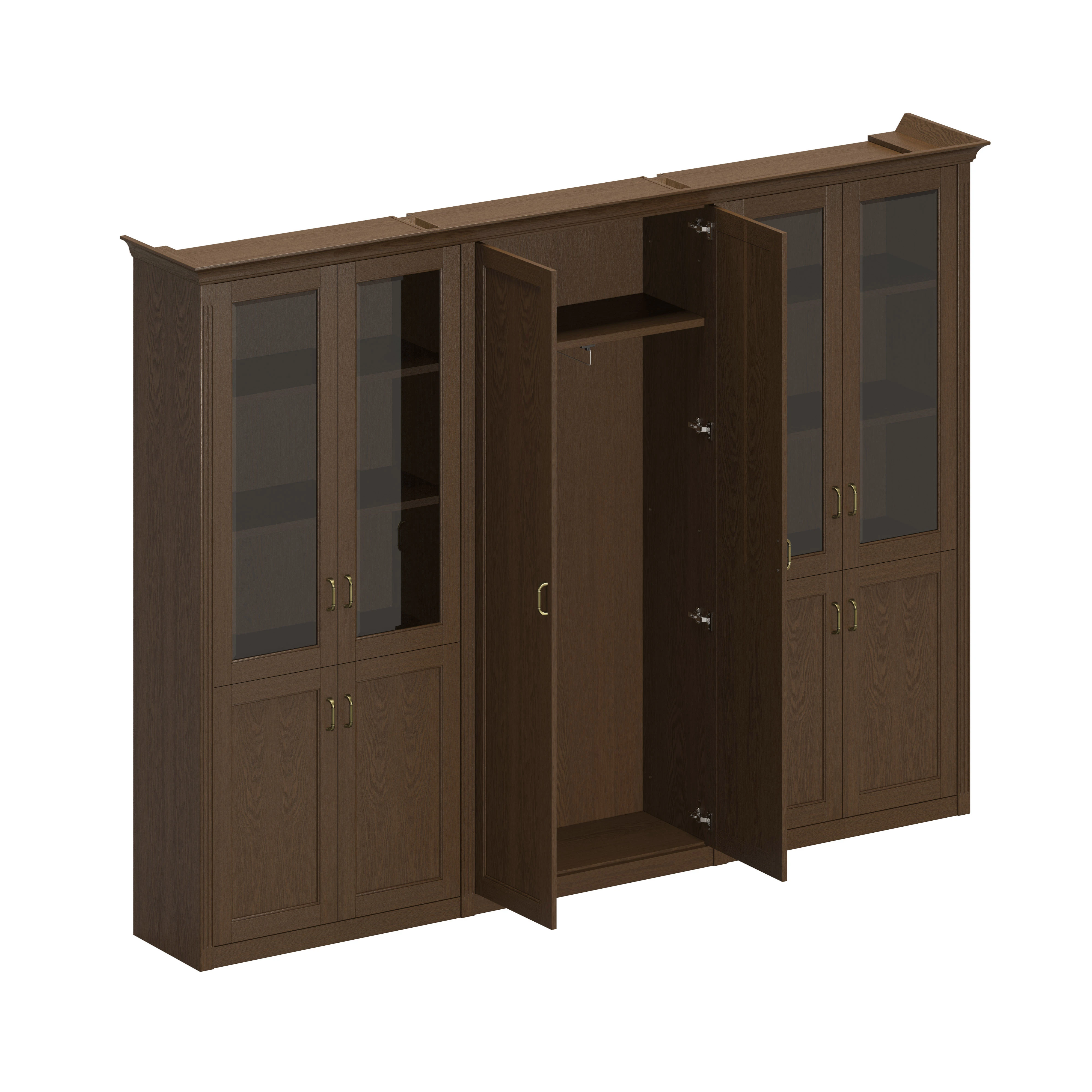 Шкаф руководителя Персео | Perseo ПС 374 ДМ — арт. UNITEX-PERSEO-PS-374-DM-31