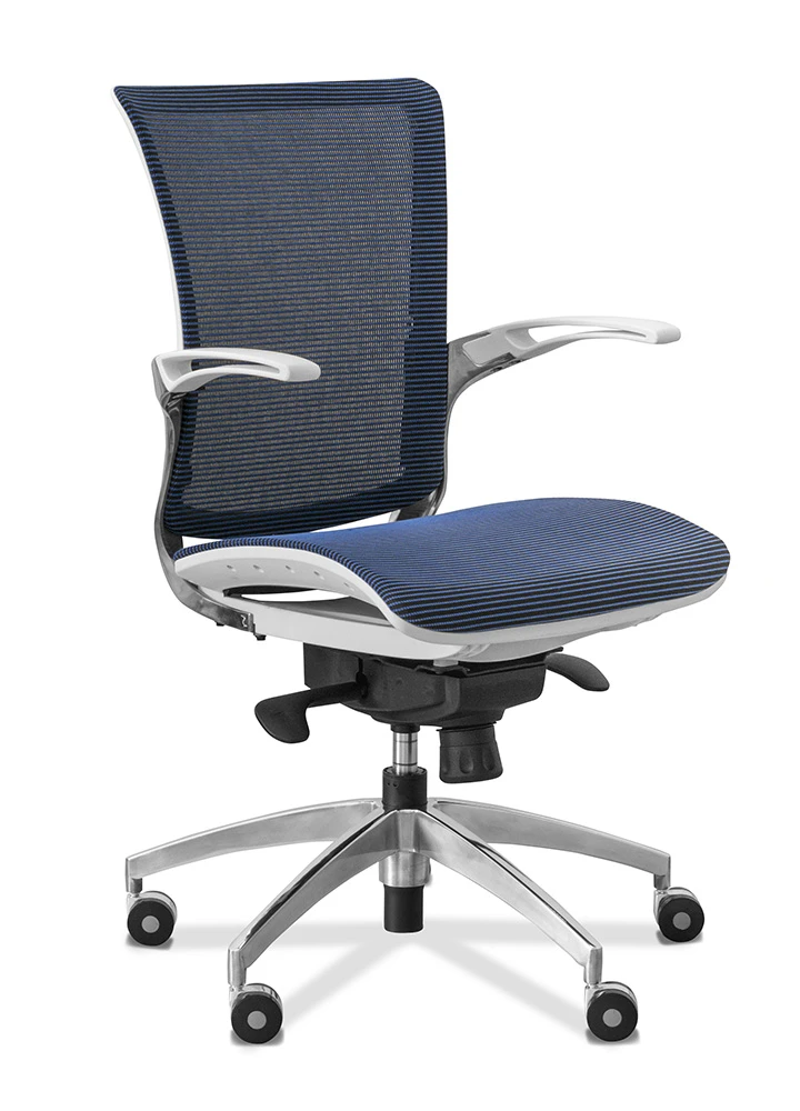 Кресло для персонала C80 (каркас белый) — арт. UNITEX-CHR-205753