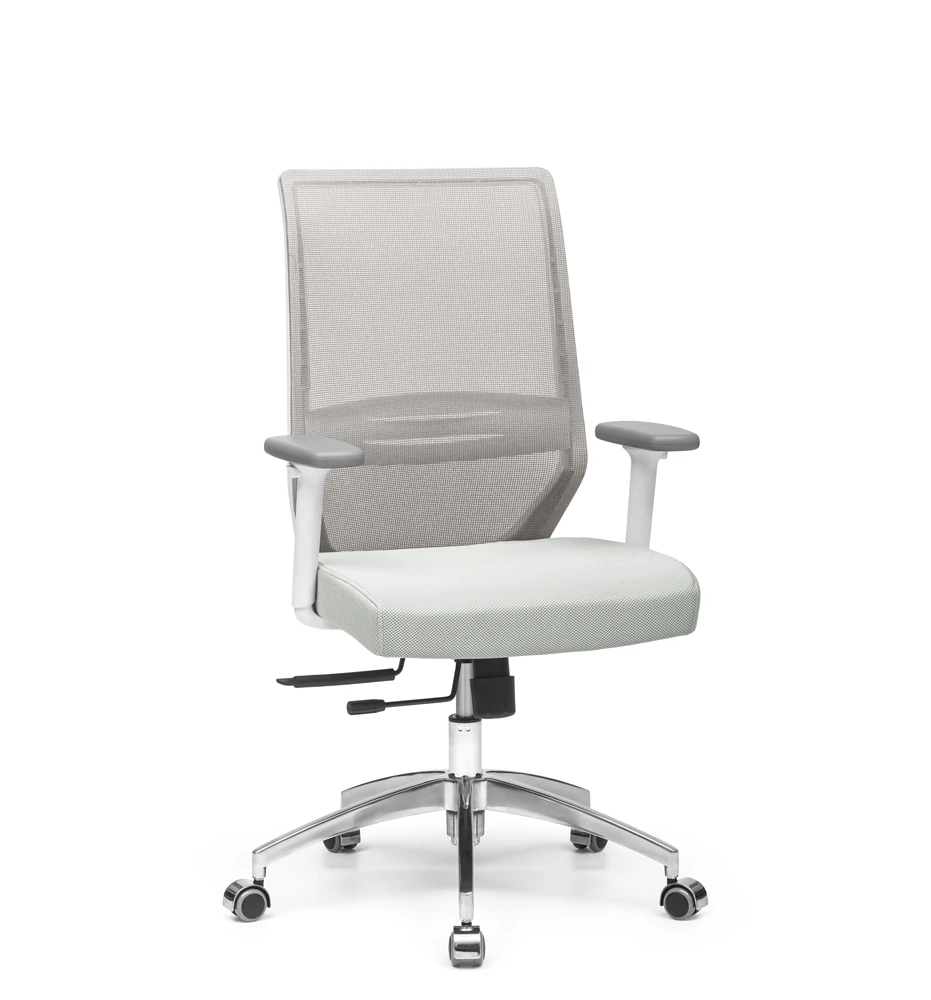 chair_211002.webp Кресло Аэро | Aero X SL 3D серая накладка, белый каркас — арт. UNITEX-CHR-211002